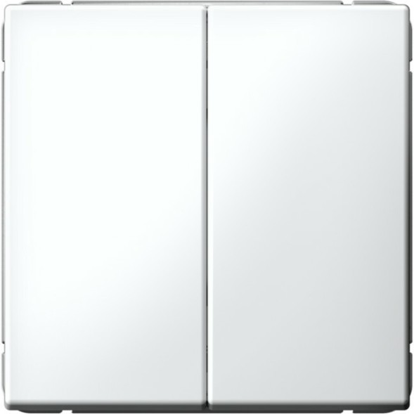 Двухклавишный переключатель (Белый) Schneider Electric Systeme Art Gallery GAL000165