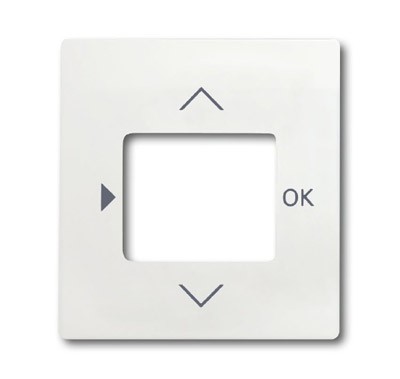 Плата центральная (накладка) ABB Impuls белый бархат для таймера 6455 6456 2CKA006430A0380 6435-774