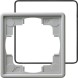 Рамка Gira S-color Серый с уплотнительной вставкой 1 пост 025142