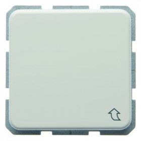 Штепсельная розетка Berker IP44 полярная белизна с блеском SCHUKO с откидной крышкой Влагозащищенный скрытый монтаж 471609