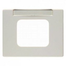 Центральная панель Berker R.1 Berker Arsys полярная белизна с блеском для AMP-ACO с полем для надписи 11770002