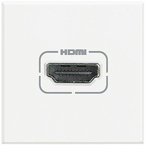 HDMI разъем Bticino Axolute Белый HD4284