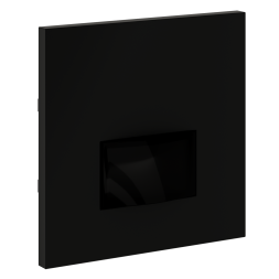 Накладка для датчика движения встраиваемого, S70 (черный матовый)