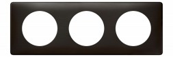 Рамка Legrand Celiane Металлик Карбон 3 поста 068983