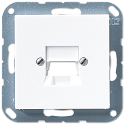 Крышка Jung A серия белая для 1-го модульного разъема A569-1NWEWW