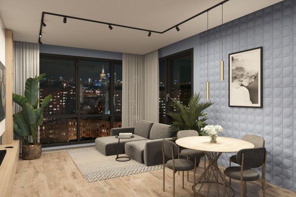 Трековый светильник Denkirs DK6201-BK