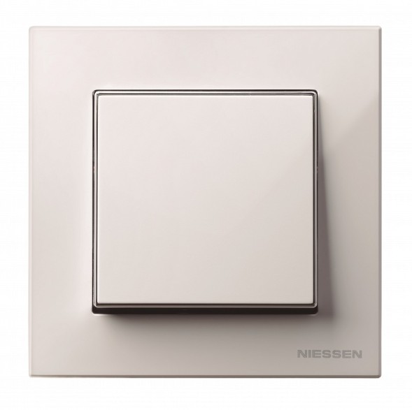 Клавиша ABB Sky белый для 1-клавишных выключателей/переключателей/кнопок 2CLA850100A1101 8501 BL