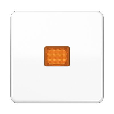 Клавиша Jung CD серия белая для 1-я с/п с оранжевой линзой CD590KOBFWW