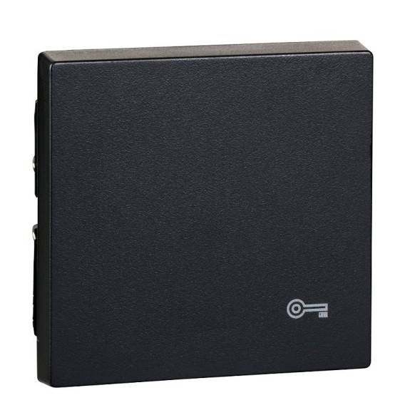 Клавиша Merten M-серия антрацит с пиктограммой «ключ» MTN3303-0414