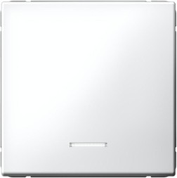 Одноклавишный выключатель с подсветкой (Белый) Schneider Electric Systeme Art Gallery GAL000113