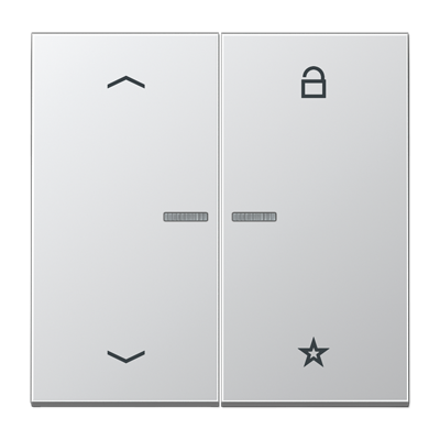 Центральная плата Jung LS серия алюминий универсальная «стрелки» AL1701P