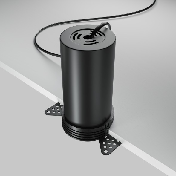 Встраиваемый светильник Technical DL125-L12-3K-TRS-B