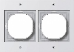 Рамка Gira TX44 Белый 2 поста Gira 021266