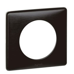 Рамка Legrand Celiane Металлик Карбон 1 пост 068981