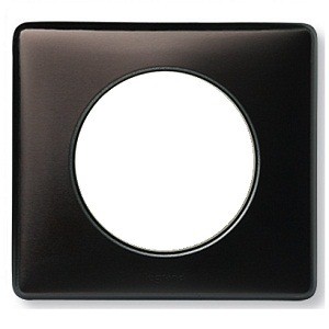 Рамка Legrand Celiane Металлик Карбон 1 пост 068981
