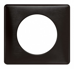 Рамка Legrand Celiane Металлик Карбон 1 пост 068981