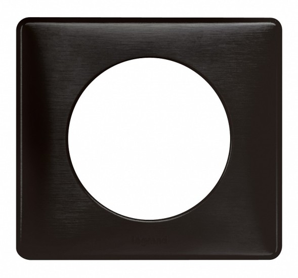 Рамка Legrand Celiane Металлик Карбон 1 пост 068981