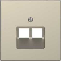 Центральная накладка Merten D-Life сахара для розетки 2-ной RJ45 MTN4522-6033