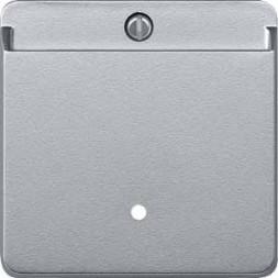 Центральная плата Merten M-серия алюминий для карточного выключателя MTN315460