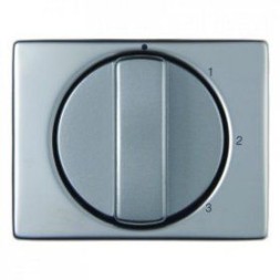 Центральная панель Berker R.1 Berker Arsys нержавеющая сталь с вращающейся ручкой для 3-уровневого выключателя 10870104