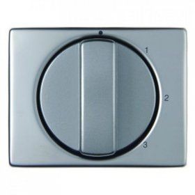 Центральная панель Berker R.1 Berker Arsys нержавеющая сталь с вращающейся ручкой для 3-уровневого выключателя 10870104