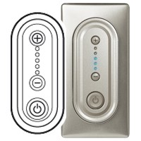 Лицевая панель Legrand Celiane титан светорегулятора 1000Вт 068333