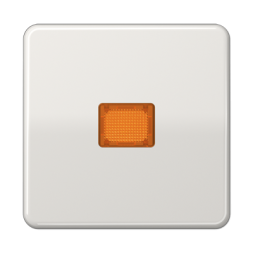 Клавиша Jung CD серия Светло-серая для 1-я с/п с оранжевой линзой CD590KOBFLG