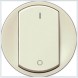 Лицевая панель Legrand Celiane слоновая кость выключателя двухполюсного 066218