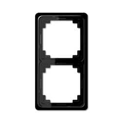 Рамка Jung CD Plus Черный 2 поста CDP582SW