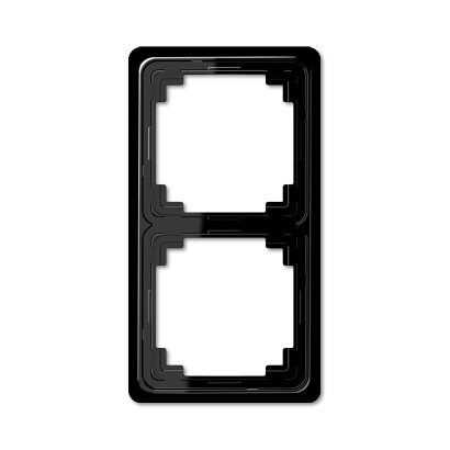 Рамка Jung CD Plus Черный 2 поста CDP582SW
