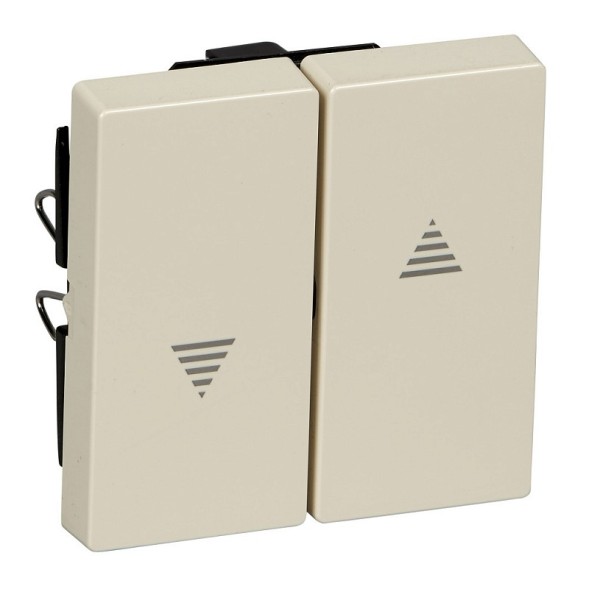 Клавиша Merten M-серия бежевый x2 для рольставней MTN432444