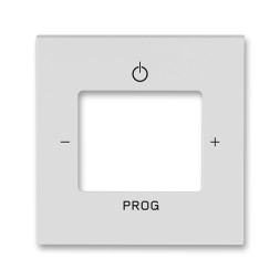 Накладка ABB Levit серый для механизмов FM радио / Busch-iNet радио / Bluetooth радио 2CHH704020A4016 3299H-A40200 16