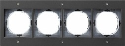 Рамка Gira TX44 Антрацит 4 поста Gira 021467