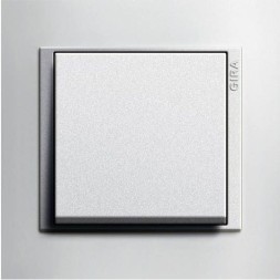 Рамка Gira Event Белый / Алюминий 1 пост 021150