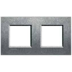 Рамка Bticino LivingLight Квадрат Исконный 2+2 модуля LNA4802M2NA