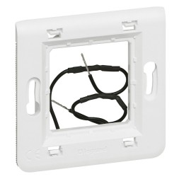 Суппорт Legrand Mosaic с подсветкой 2 модуля 0,3Вт 080260