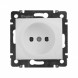 Розетка Legrand Valena Белый 1-ая б/з 774416