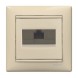 Розетка 1хRJ45 Legrand Valena Слоновая кость UTP кат.6 с захватами 774146
