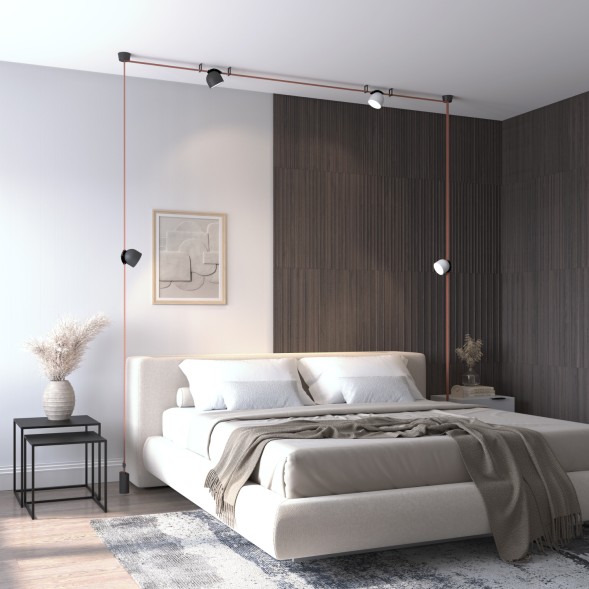 Трековый светильник BELTY SPOT DK5543-BK