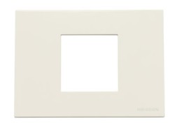 Рамка ABB Zenit Альпийский белый итальянского стандарта 2 модуля 2CLA247200N1101 N2472 BL