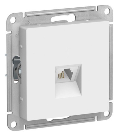 ATN001381 Atlasdesign РОЗЕТКА телефонная RJ11, механизм, ЛОТОС Schneider Electric