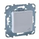 Розетка Schneider Electric Unica белый с з\к со шторками (винтовой зажим) с крышкой MGU5.037.18TAZD