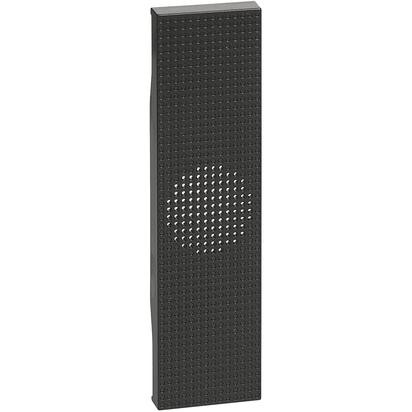 Накладка звонок/зуммер USB Bticino Living Now черная 1 модуль KG15