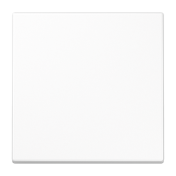 Накладка Jung LS серия белая светорегулятора/выключателя нажимного LS1561.07WW