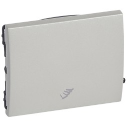 Клавиша Legrand Galea Life перламутр простая с пиктограммой "Лестница" 771548