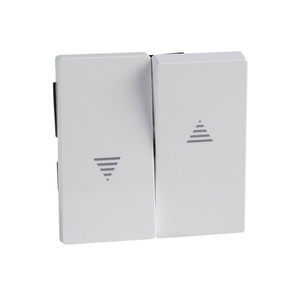 Клавиша Merten M-серия белый x2 для рольставней MTN432425