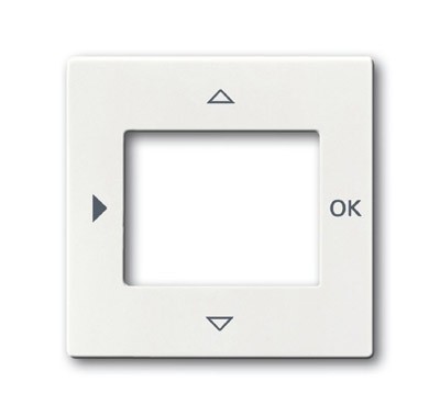 Плата центральная (накладка) ABB Basic 55 альпийский белый для таймера 6455 6456 2CKA006430A0352 6435-94-507