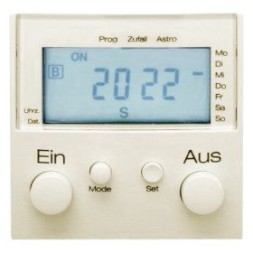 Таймер Berker B.3 белый, с блеском с дисплеем и подключением датчика 17388982