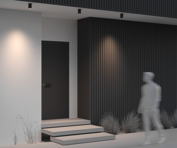 Уличный потолочный светильник Outdoor O500CL-L10B3K