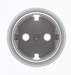 Накладка ABB Skymoon Хром для розетки SCHUKO с плоской поверхностью кольцо 2CLA868890A1401 8688.9 CR